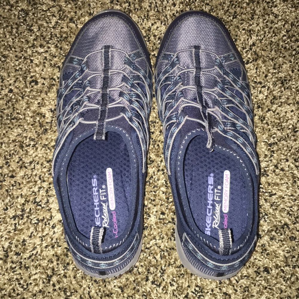 Women’s Skechers cooled memory foam slip on shoes